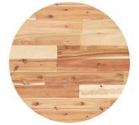 vidaXL Tablero de Mesa Redondo Madera Maciza de Acacia Ø50x2 cm, Tablero de Mesa de Repuesto, Tablero de Mesa Redondo, Tablero de Mesa Auxiliar