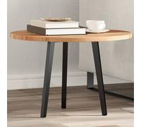 vidaXL Tablero de mesa redondo madera maciza de acacia Ø60x2 cm