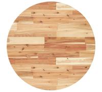 vidaXL Tablero de Mesa Redondo Madera Maciza de Acacia Ø70x2 cm
