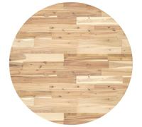 vidaXL Tablero de Mesa Redondo Madera Maciza de Acacia Ø90x2 cm