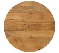 vidaXL Tablero de mesa redondo madera maciza de mango Ø 90x2,5 cm