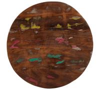 vidaXL Tablero de Mesa Redondo Madera Maciza reciclada Ø 60x3,8 cm