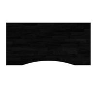 vidaXL Tablero de escritorio 100x50x2,5 cm rectangular madera maciza roble