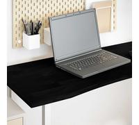 vidaXL Tablero escritorio 140x60x2,5cm rectangular madera maciza roble