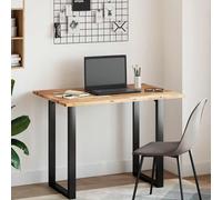 vidaXL Tablero Escritorio Madera Maciza Acacia sin Tratar 120x70x2 cm, encimera, encimera de baño, encimera de Garaje, encimera de Cocina
