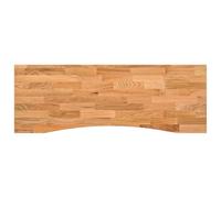 vidaXL Tablero Escritorio Rectangular Madera Maciza Roble marrón Claro, encimera, encimera de baño, encimera de Garaje, encimera de Cocina