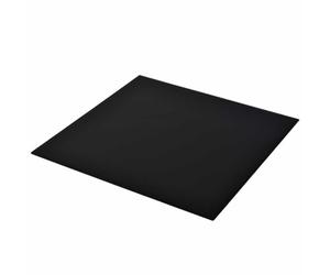 vidaXL Tablero Mesa Cuadrado Mesilla Mesita Centro Tocador Salón Dormitorio Sala de Estar Escritorio Restaurante Oficina Cristal Templado