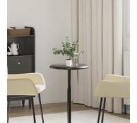 vidaXL Tablero para mesa mármol negro Ø40x2,5 cm