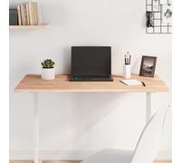 vidaXL Tablero Rectangular, Superficie de Mesa Auxiliar, Tablero de Repuesto, Tablero de Mesa de Bar, Madera Maciza de Haya 100X60X1,5 cm