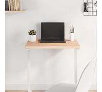 vidaXL Tablero rectangular de madera maciza de haya 60x40x2,5 cm