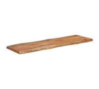 vidaXL Tablero Rectangular Madera de Acacia Borde Vivo 120x40x2,5 cm, Tablero, Tablero de Mesa Rectangular, Tablero de Mesa de Comedor