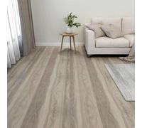vidaXL Tableros de Suelo Color madera 5,11 m² 55 uds. PVC