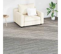 vidaXL Tableros de Suelo Gris oscuro 5,02 m² 36 uds. PVC
