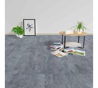 vidaXL Tableros de Suelo Mármol Gris 5,11 m² 55 uds. PVC