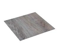 vidaXL Tableros de Suelo Marrón Claro 5,11 m² 55 uds. PVC