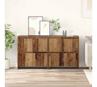vidaXL Tableros Lateral 2 uds. Madera vieja 70 x 41 x 75 cm