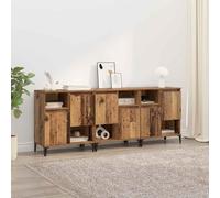 vidaXL Tableros Lateral 3 uds. Madera Vieja 60 x 35 x 70 cm