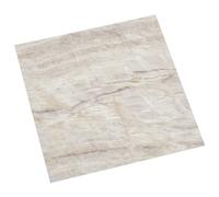 vidaXL Tablones de suelo autoadhesivos Beige 30,5 x 30,5 cm 20 uds.