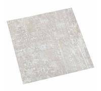 vidaXL Tablones de suelo autoadhesivos Gris Claro 30,5 x 30,5 cm