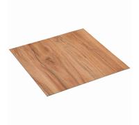 vidaXL Tablones de suelo autoadhesivos Madera clara 30,5 x 30,5 cm