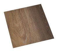 vidaXL Tablones de suelo autoadhesivos Marrón 30,5 x 30,5 cm 20 uds.