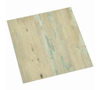 vidaXL Tablones de suelo autoadhesivos Marrón Claro 30,5 x 30,5 cm