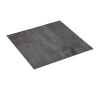 vidaXL Tablones de suelo autoadhesivos Marrón oscuro y negro