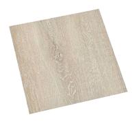 vidaXL Tablones de suelo autoadhesivos Marrón y Beige 30,5 x 30,5 cm
