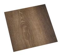 vidaXL Tablones de suelo autoadhesivos Marrón y Negro 30,5 x 30,5 cm