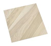 vidaXL Tablones de suelo autoadhesivos Raya beige 30,5 x 30,5 cm