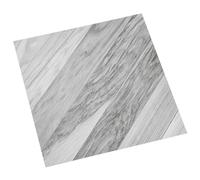 vidaXL Tablones de suelo autoadhesivos Raya gris 30,5 x 30,5 cm