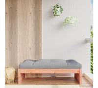 vidaXL Taburete de jardín madera maciza de abeto Douglas 120x80 cm