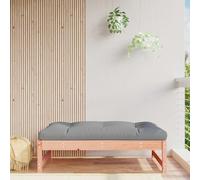 vidaXL Taburete de jardín madera maciza de abeto Douglas 120x80 cm