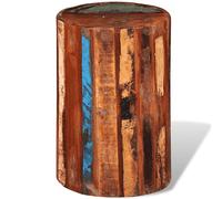 vidaXL Taburete de madera maciza reciclada