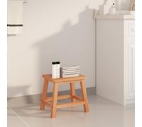 vidaXL Taburete escalón madera maciza nogal 29x22,5x25,5 cm