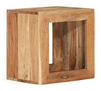 vidaXL Taburete madera maciza de acacia 40x30x40 cm