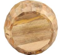 vidaXL Taburete Mango de madera maciza