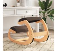 vidaXL Taburete rodillas madera contrachapada abedul marrón 55x84x55cm