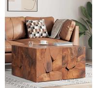 vidaXL Taburetes 4 uds. marrón 40x40x45 cm madera de teca maciza