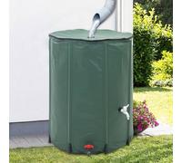vidaXL Tanque de agua de lluvia plegable 500 L