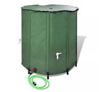 vidaXL Tanque plegable para agua, 250 L — Depósito de almacenamiento