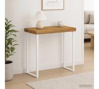 vidaXL Tapa de Mesa Rectangular 90 x 50 x 3,5 cm Rectangular Blanco