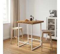vidaXL Tapa de Mesa Rectangular 50 x 50 x 3,2 cm Cuadrado