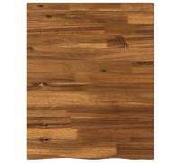vidaXL Tapa de Mesa Rectangular 90 x 50 x 3,5 cm Cuadrado Natural