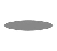 vidaXL Tapiz de suelo para piscina geotextil de poliéster gris claro Ø428 cm