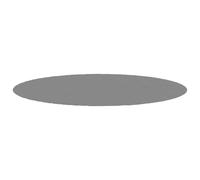 vidaXL Tapiz de Suelo Piscina geotextil de poliéster Gris Claro Ø500cm, Lona Suelo Piscina, Protector de Suelo para Piscina, Alfombra de Piscina