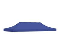 vidaXL Techo Carpa Celebraciones 3x6 m Azul Toldo Marquesina Cenador Cubierta