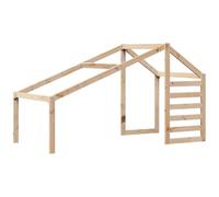 vidaXL Techo de cama infantil madera maciza pino 198x97x113 cm