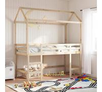 vidaXL Techo de cama infantil madera maciza pino 207x80,5x151,5 cm