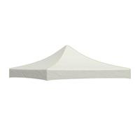vidaXL Techo de carpa para celebraciones 3x3 m crema